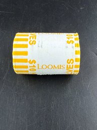 Bank Rolled Unsorted Kennedy Half Dollars