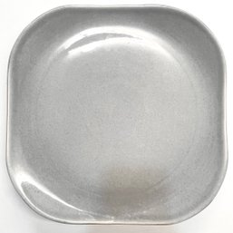 Large Vintage Grey Russel Wright Square Serving Tray