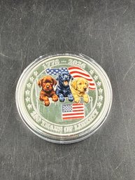 250 Years Of Liberty Challenge Coin