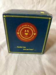 New Collectable Boyd Bears & Friends  Sushi Stickiepaws Midnight Snack