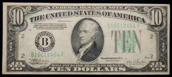 $10 1934C Federal Reserve Note Very Fine