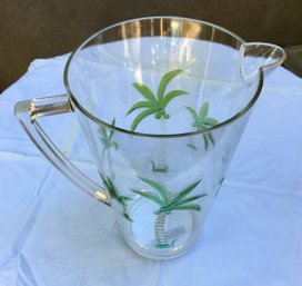 Leadingware Palm Tree Design Cinco De Mayo Margarita Beverage Pitcher