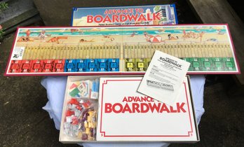 Vintage Advance To Boardwalk Parker Brothers Game - Monopoly Spin-off