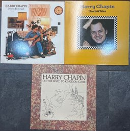 3 1970s Harry Chapin Records