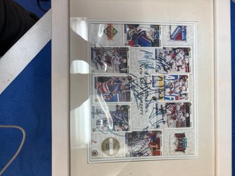 91-92 NYR Autographs