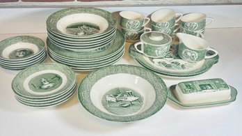Large Lot Of Old Curiosity Shop China - Made In USA