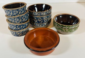Lot Of Small Studio Pottery Bowls