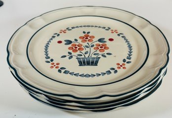 Stoneware By Hearthside Cumberland Brumbleberry Plates - Set Of 4
