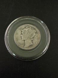 1918 Mercury Silver Dime