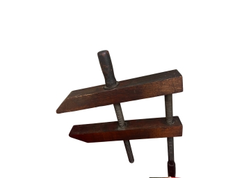 Antique Book Binding Clamp / Carpentry / Workbench Tool