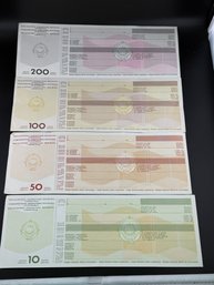 Lot Of Foreign Paper Money