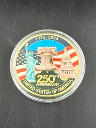 Challenge Coin 250th Anniversary Of America