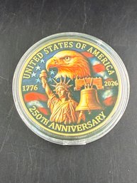 Challenge Coin 250th Anniversary Of America