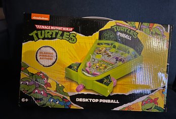 Teenage Mutant Ninja Turtles Desk Top Pinball Game