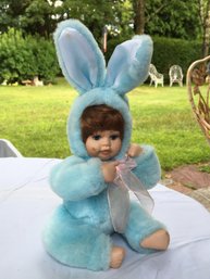 Vintage Chadwick Collection Porcelain 'Lovables' Bunny Doll