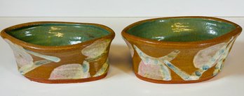 Pair Of Studio Pottery Bowls