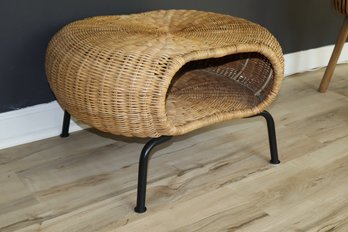 'Gamlehult' Rattan Ottoman