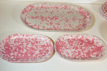 Lot Of Bennington Potters Platters