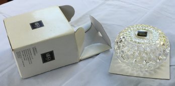 Mikasa 24 % Percent Leaded Crystal Glass Liberty Pattern Candy Dish - New / Unused