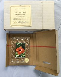 Lenox 24 Percent Czech Crystal Glass Diamond Picture Frame - New / Unused