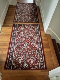 Two Persian Style Carpet Runners