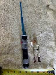 Obi 1 Kenobi With Light Saber