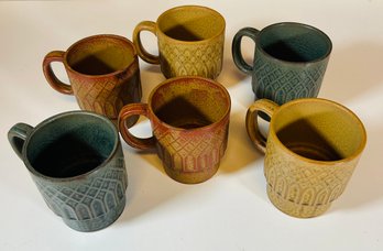 Lot Of Vintage MCM Mugs - Made In Japan