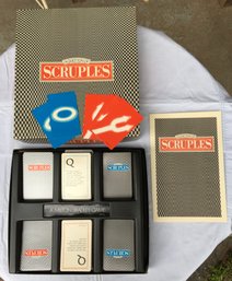 Vintage Question Of Scruples Adult Conversational Milton Bradley Game