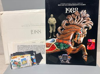1988 USPS Mint Set Of Commemorative Stamps Sealed & Complete
