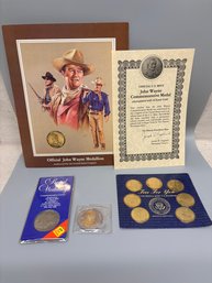 Commemorative Coin & Medallion Collection Lot
