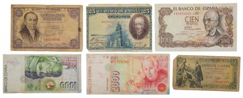 Bank Of Spain Banknote Collection