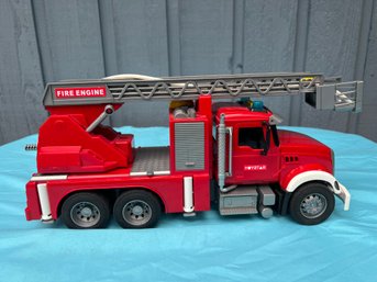 Red Toy Truck With Ladder & Hose