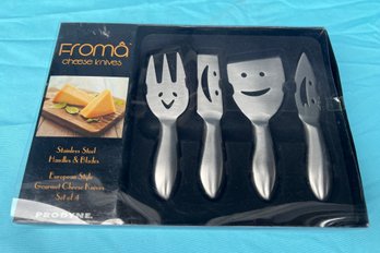 Froma Stainless Steel Handles & Blades Gourmet Cheese Knives
