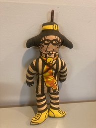 Mcdonald's Hamburglar Vintage Stuffed Toy