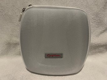 New White Opa Kade Sun Glass Case With Zipper