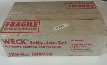 Weck Jelly Jar Set In Box - Sealed