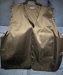 Rivetz Of Boston Mens Black Vest Size 4XL