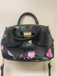 Betsey Johnson Black Purse