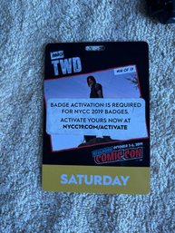 Comic Con Badge