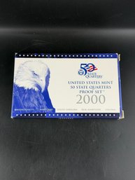 2000 United States Mint 50 State Quarter Proof Set