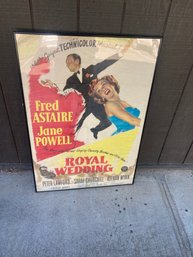 Vintage Orignal Movie Poster Royal Wedding