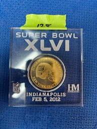 NYG Super Bowl Coin