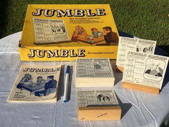 Vintage 'Jumble' Scrambled Word Game