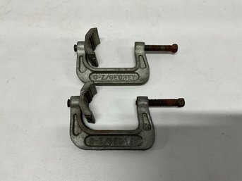 O-Z/Gedney CBC 1 1/2in - 1 1/4in Conduit Support Clamp Set/2 Ref: TM