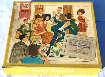 Vintage 'Body English' Milton Bradley Adult Party Game