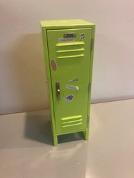 American Girl Green School Locker