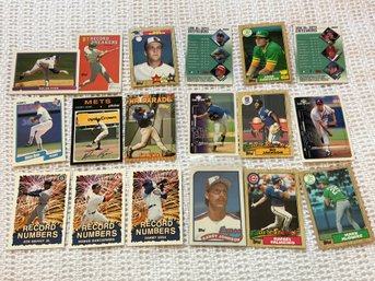 A Selection Of 61 Baseball Cards 1980s And 1990s Nolan Ryan Mark McGwire Randy Johnson More