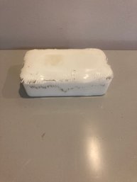 Vintage Glass Soap Dish