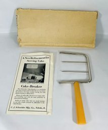 Vintage Cheese Slicer In Original Box