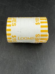 Bank Rolled Unsorted Kennedy Half Dollars